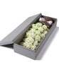 初见的美好--精品玫瑰礼盒:白玫瑰33枝