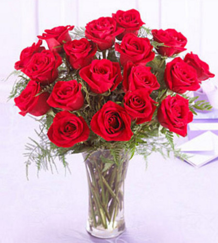 浓浓的爱--长枝红玫瑰18枝