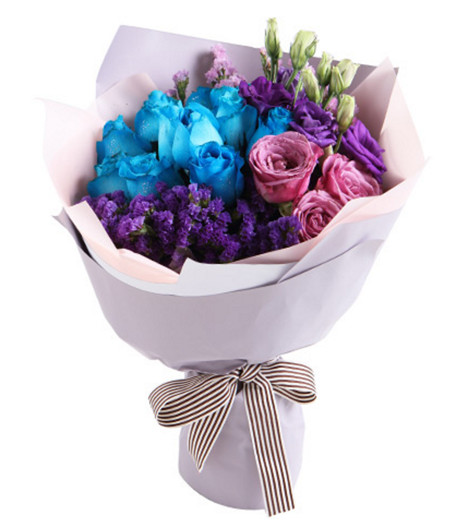 蓝玫瑰9枝，紫玫瑰3枝，紫色桔梗3枝1-1.jpg