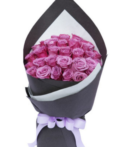 甜蜜的忧伤--紫玫瑰36枝