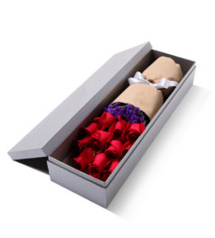 爱无止境--精品玫瑰礼盒,红玫瑰11枝
