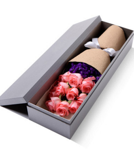心醉--精品玫瑰礼盒:戴安娜11枝