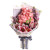 誘惑－－戴安娜粉玫瑰33枝，粉色香水百合3枝